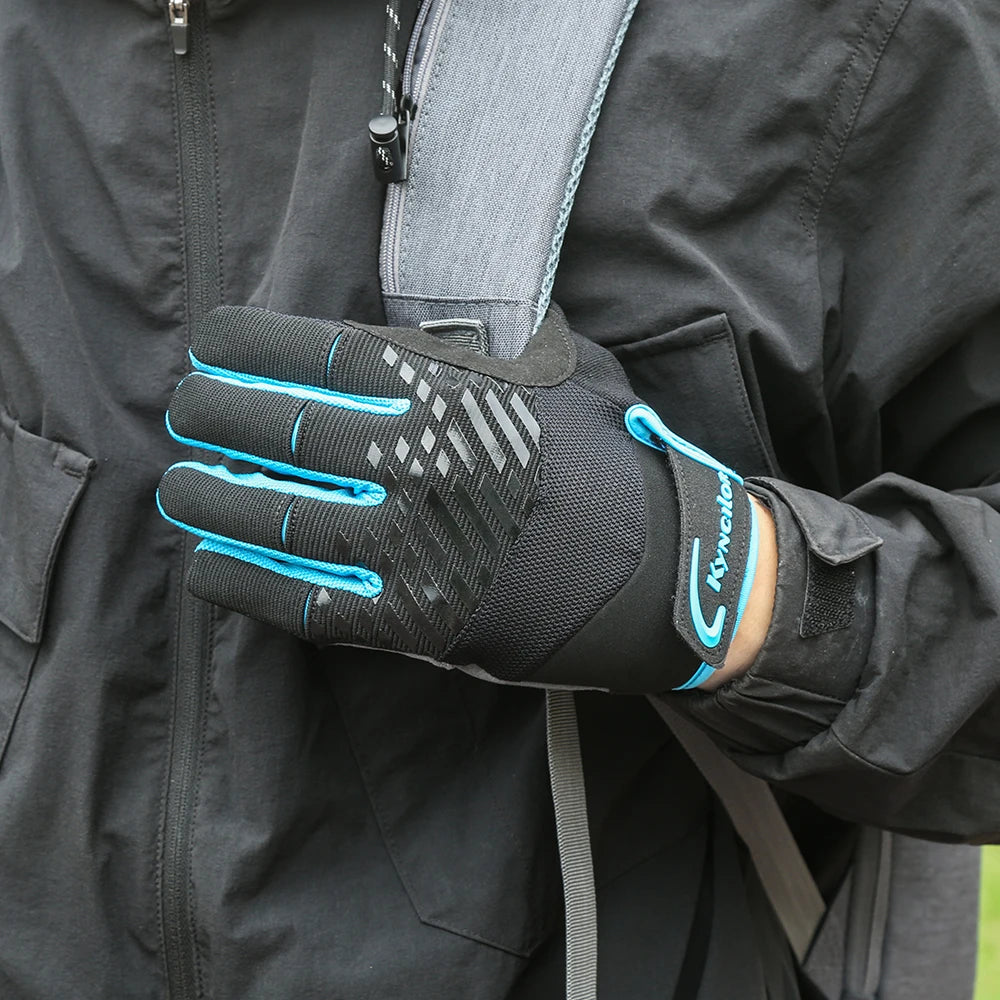 New Professional Outdoor Cycling Gloves Touchscreen Breathable Anti-sweat Shockproof Wear Resistant Motorbike Gloves Men