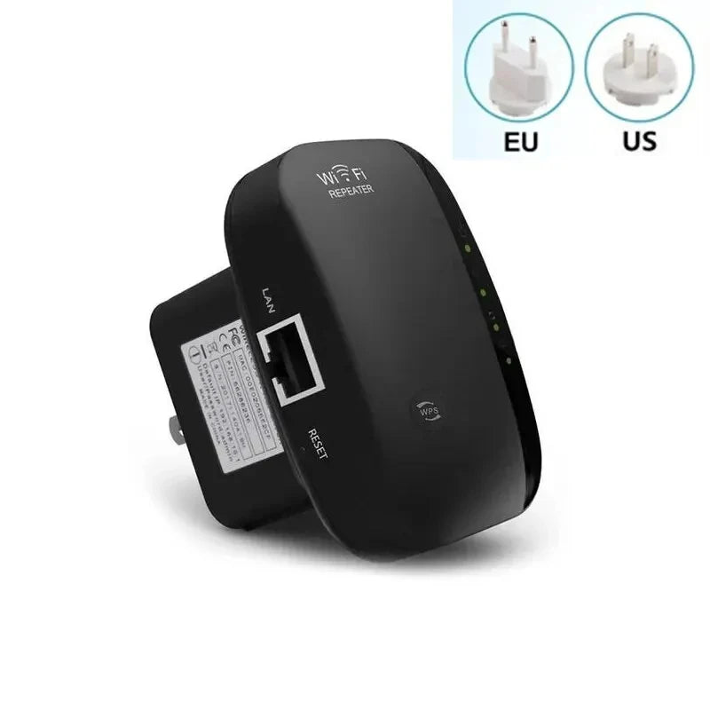 Wireless Signal Booster Wifi Extender Small Steamed Bun Network Repeater Ap Broadband Home Router Signal Amplification Extension